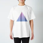 SANKAKU DESIGN STOREの夢見がち、さんかく。 アップ/塗 Regular Fit T-Shirt