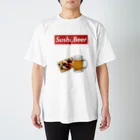 田吾作押し垢のスシビール スタンダードTシャツ