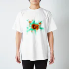 マッキーノ™のDot.きゅーびっくん（Color4） スタンダードTシャツ