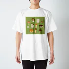 ヤモリの食べられるきのこ Regular Fit T-Shirt