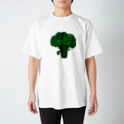 🥦ブロッコリー🥦のブロブロッコリー スタンダードTシャツ