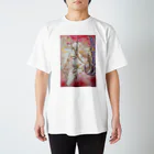 片翼の紅い宙の天使 Regular Fit T-Shirt