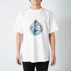 MINI BANANA ゴリラの親子のMINI BANANA ハーバリウム Regular Fit T-Shirt