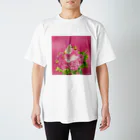 KISAのRose〜ベニワヒワ スタンダードTシャツ