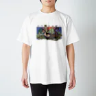 蜥蜴もんよのOYASUMI Regular Fit T-Shirt