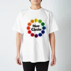 ねこのかくれが的ひみつきちハウスのHue Circle 色相環12 Regular Fit T-Shirt