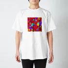 kagomeのリラックスアイテムショップの超カラフル♪アートな柄アイテム★ Regular Fit T-Shirt