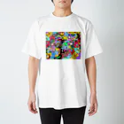 岡本なう - okamoto now -のド派手な生活応援グッズ スタンダードTシャツ