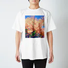 R☆worldの桜 Regular Fit T-Shirt