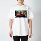 Yoshi3121の赤い車 Regular Fit T-Shirt