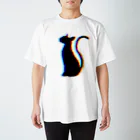 MizuriのGlitch Cat (猫グッズパーカーetc) スタンダードTシャツ