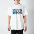 わせのモルフォ蝶 Regular Fit T-Shirt