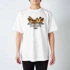 “すずめのおみせ” SUZURI店の一緒に遊ぼう！ #001 Regular Fit T-Shirt