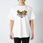 “すずめのおみせ” SUZURI店の一緒に遊ぼう！ 001 Regular Fit T-Shirt