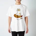 mofusandのえびふらいにゃー Regular Fit T-Shirt