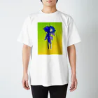 諸行無常店 IMPERMANENCE STOREの宇宙ひまわり Galaxy sunflower スタンダードTシャツ