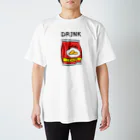 gemgemshopのポテチは飲み物 スタンダードTシャツ