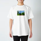 SAKURA スタイルの五能線（岩木山） スタンダードTシャツ