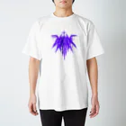 HachijuhachiのDOMINATE メタルロゴ VIOLET スタンダードTシャツ