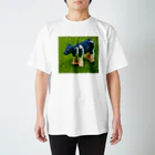 コナカマ通販SUZURI支店のCOW-2021 Regular Fit T-Shirt