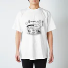 シカの猫湯 Regular Fit T-Shirt