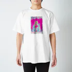 ピンク星こずべのピンクMerry-go-round 티셔츠