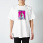 ピンク星こずべのピンクMerry-go-round スタンダードTシャツ