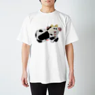 むにゅのモウモウうもちゃん Regular Fit T-Shirt