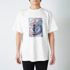 ワノハ -WANOHA-の海のお着物 Regular Fit T-Shirt