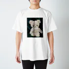 くまちゃんローズのローズちゃん(ふわふわグリーン) Regular Fit T-Shirt