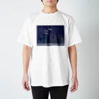 膝舐め・ショッピングセンターのMelty Night / 株式会社マリーナ水島観光 Regular Fit T-Shirt
