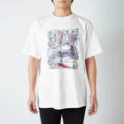 水井軒間のウオウオちゃん Regular Fit T-Shirt