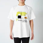 HBridge Storeのおにぎりとたくわん Regular Fit T-Shirt