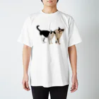 猫太郎のちこぷと猫太郎 スタンダードTシャツ