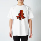 愉快レトロ雑貨屋★39太郎の威張りん坊のたこチャン Regular Fit T-Shirt