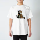 瞬くの店❤️の猫むぎゅう Regular Fit T-Shirt