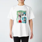 wokasinaiwoの空と僕らと洗濯物 Regular Fit T-Shirt