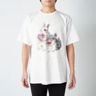 しず華＊(カラー･リボンボン)のきゅんきゅん Regular Fit T-Shirt