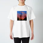 ざわこの夕焼け Regular Fit T-Shirt