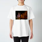 neko-nekoのドイツ・ケルンの夜景 スタンダードTシャツ