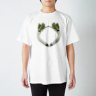 Danke Shoot Coffeeのドット絵曲がりネギ Regular Fit T-Shirt