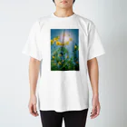 M.AjiroのFloral Composition No.5 Regular Fit T-Shirt