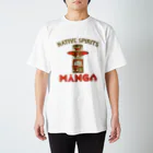 COSMICATION JUNKYARDのNATIVE MANGA SPRITS あすなろ編 Regular Fit T-Shirt