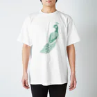 KANAT  LAMHITAの孔雀 スタンダードTシャツ