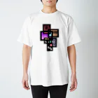 Ｍ✧Ｌｏｖｅｌｏ（エム・ラヴロ）のパネル スタンダードTシャツ