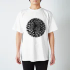 BambooTail330の渦（うず） Regular Fit T-Shirt