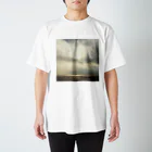 sea_seaのsunset beach Regular Fit T-Shirt