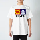 Plastic-Earthの"TIGER" パロディーTシャツ スタンダードTシャツ