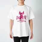 andymenteのHELL CAT REGION スタンダードTシャツ