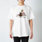 へんないきものチャンネルのきつねさんとハダカデバネズミ Regular Fit T-Shirt